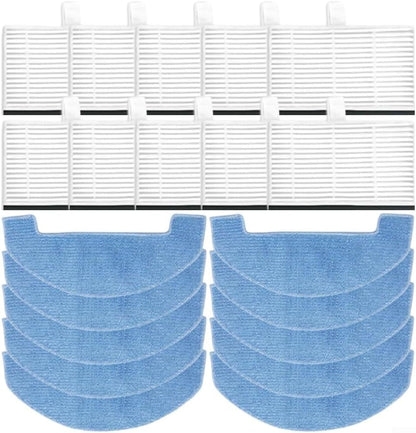Per Lubluelu's Essential Cleaning Pack Filtro & Mops progettato per massimizzare la pulizia della tua casa