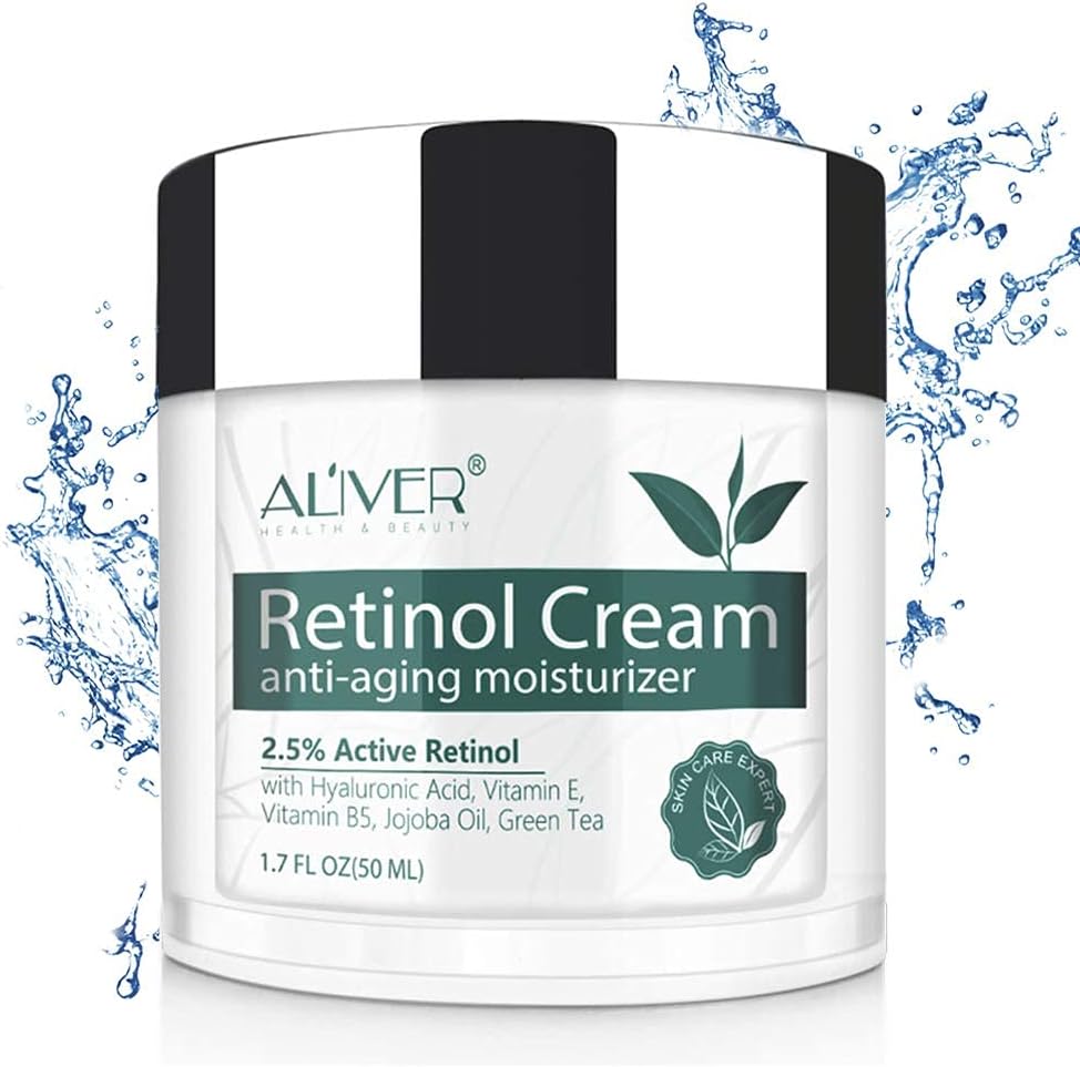 Retinol Face Cream, IFUDOIT Moisturizing Face Cream with 2.5% Retinol, Hyaluronic Acid, Anti-Wrinkle Day and Night Cream for Women and Men, for All Skin Types
