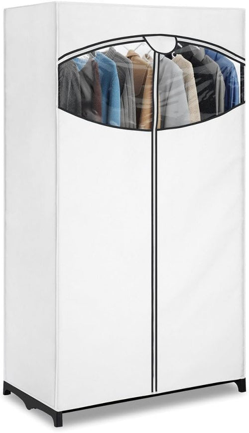 Whitmor, Clothes Fabric, 36", Closet with White Cover