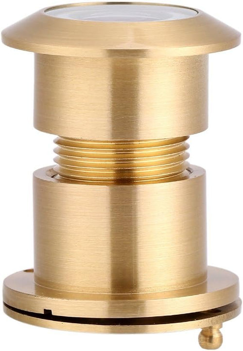 Spioncino per Porta con Copertura per la Privacy, Angolo di Visione Unidirezionale Spioncino per Spioncino di Sicurezza con Copertura per la Privacy Rotante Larghezza 28 Mm per (Oro)