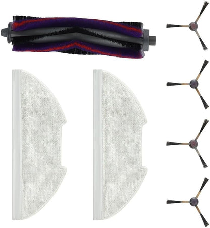 For Eureka E20 Plus Robotic Cleaning Essentials Complete Set of Main Roller, Side Brushes and Mop Pads