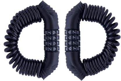 UiiziC Bike Chain Lock, Portable Bicycle Security 5 Digit Resettable Combination Lock with Heavy Duty Alloy Steel Chain