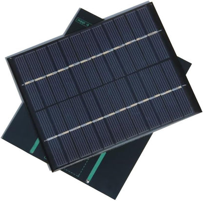 NUZAMAS 2W 12V 160ma Mini Solar Panel Module Solar System Cell Outdoor Camping Battery Charger DIY Parts