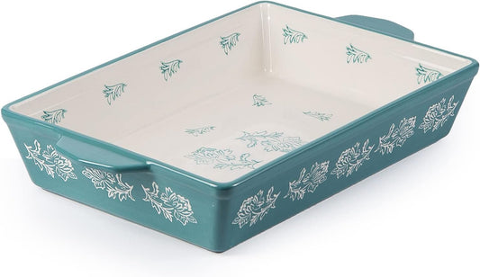 Wisenvoy Casserole Dish Baking Dish Ceramic Lasagna Pan Bakeware Sets Baking Dishes 13x9 Baking Dish Set
