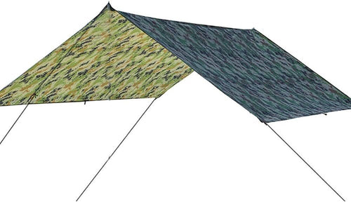 Joyzan Tent Tarp, Waterproof Camping Footprint Hammock Rain Fly Cover Rainfly Backpacking Survival Shelter Floor Ground Sheet Sunshade Beach Blanket Mat Hiking Travel Picnic Outdoor Park Lawn Grass