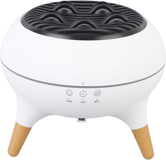 Aromatherapy Flame Diffuser, Electric Essential Oil Diffuser with 7 Color Ambient Light Remote Control High Temperature Steam Air Mist Humidifier for Home and Office