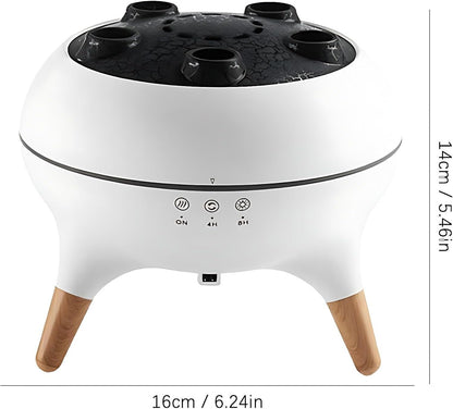 Jellyfish Diffuser, 7 Colors LED Dancing Jellyfish Essential Oil Diffuser with Remote Control, 250ml Jellyfish Mist Flame Aromatherapy Air Humidifier for Home, Bedroom & Office