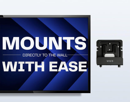 VIVO Black Adjustable Streaming Media Player, Wall Mounting Bracket Designed for Nintendo Switch, Apple Tv, Roku, Fire Tv, Hardware Included (Mount-All02)