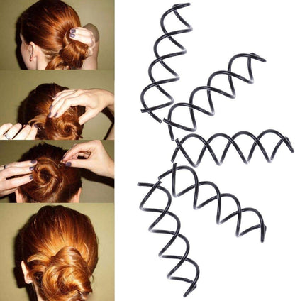 Lictin Hair Bun Hair Accessories – 70 Pieces, Hair Styling Set (Black)