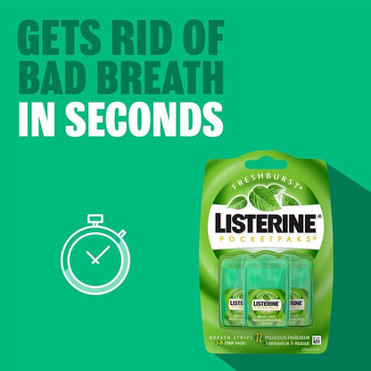 Listerine-Freshburst-Pocketpaks-Bad-Breath-Strips,-Kills-Germs,-Portable-Pack,-24-Count,-Pack-of-3