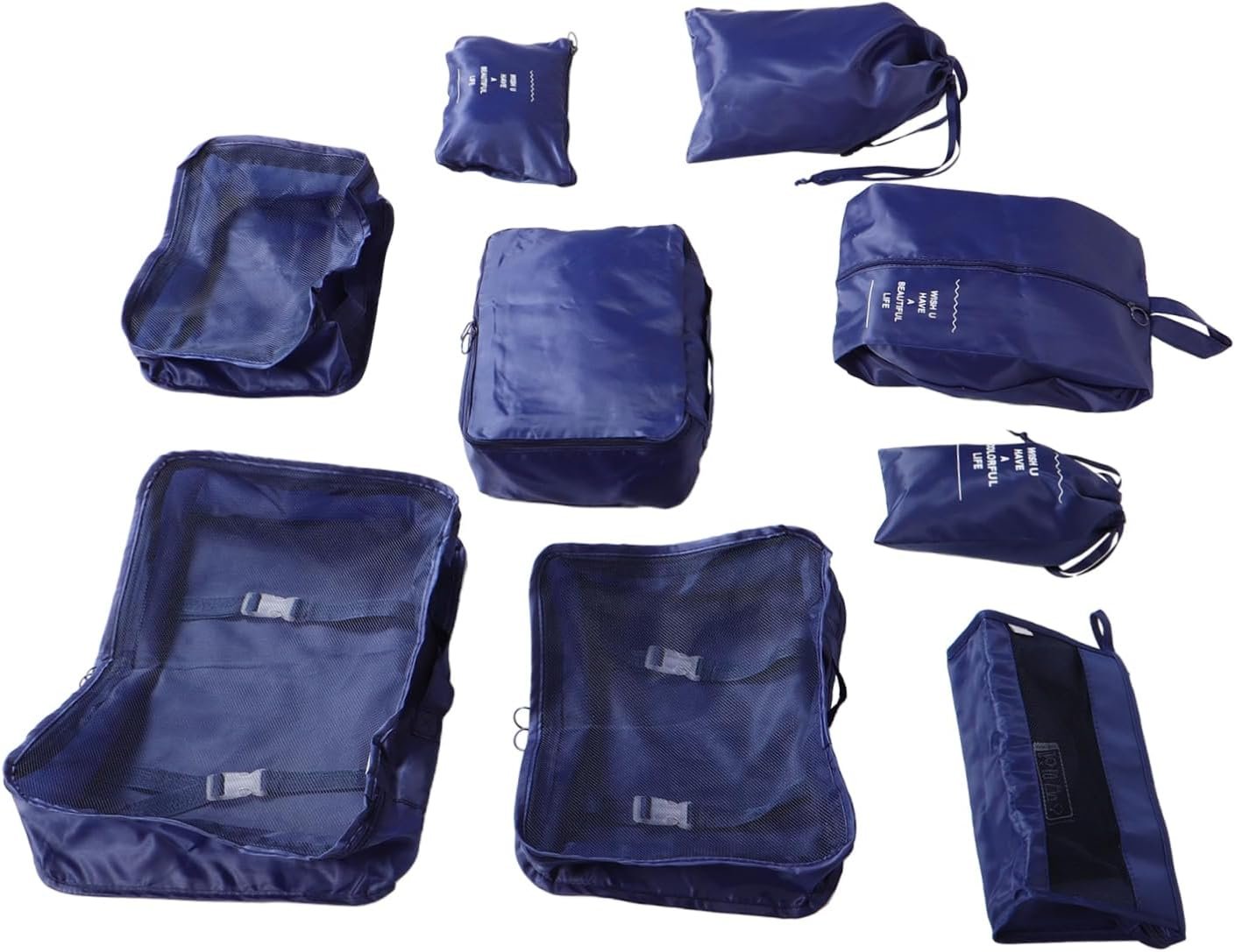 Hemoton 1Set Travel Packing Organizer Clothing Storage Bags for Efficient Luggage Organization