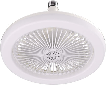 Cymwer Lampada della ventola di aromaterapia, luce del soffitto della ventola aroma con telecomando, a 3 velocità Dimmabile muto del vento Dimmabile for il dormitorio