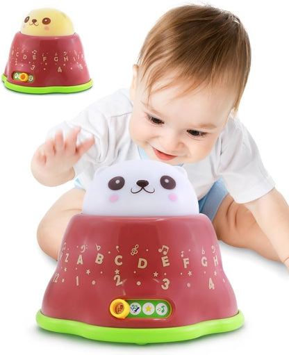 BEST LEARNING Whack and Learn Mole - Educational Interactive Light-Up Toy for Infants Babies Toddlers for 6 Months and up - Ideal Baby Toy Birthday Gift
