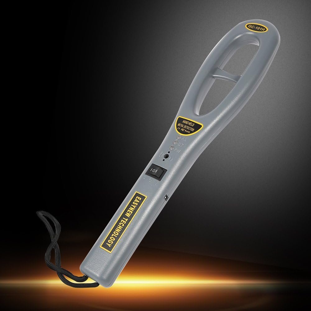 Metal Detector Underwater Portable High Sensitivity Portable High Sensitivity Hunter Finder Security Use on Dry Concrete