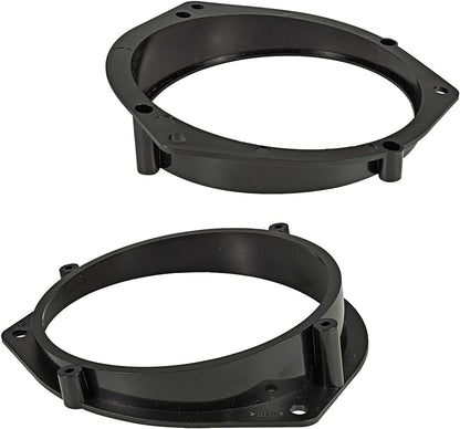 tomzz Audio 2839-000 Speaker Adapter Ring for Opel Astra G, Omega B, Vectra B, Zafira, Rear Door for 130 mm DIN Speaker