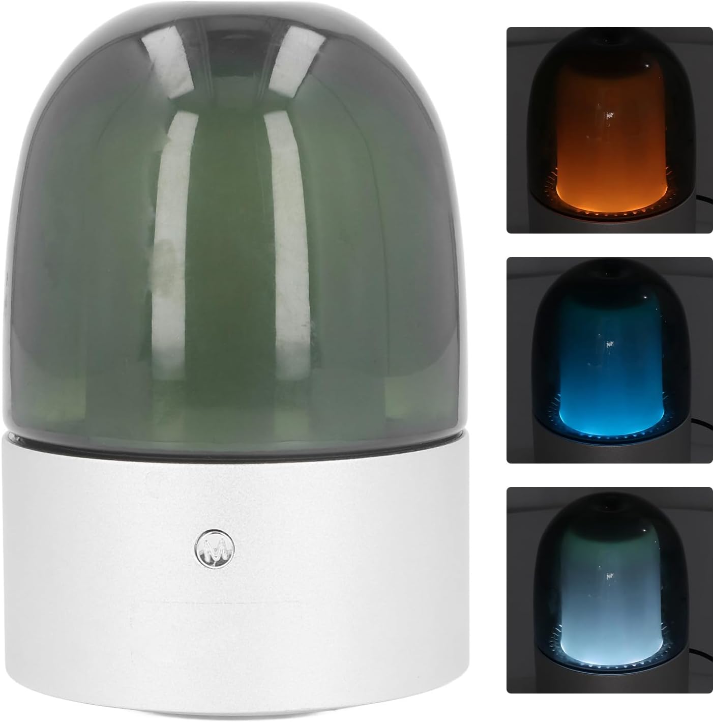 Oil Diffuser Purifying Air Relaxation Automatic Fragrance Dispenser Phone APP Control Dehumidification Aromatherapy Diffuser Night Light for Living Room (US Plug (100-240V AC))