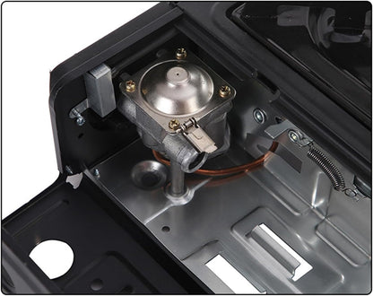 Camp Stove,Small Camping Stove Camp Cooker | Foldable Single Burner with Piezo Ignition, Windproof Cooker Outdoor Gear for Outdoor Cooking Travel Accessories