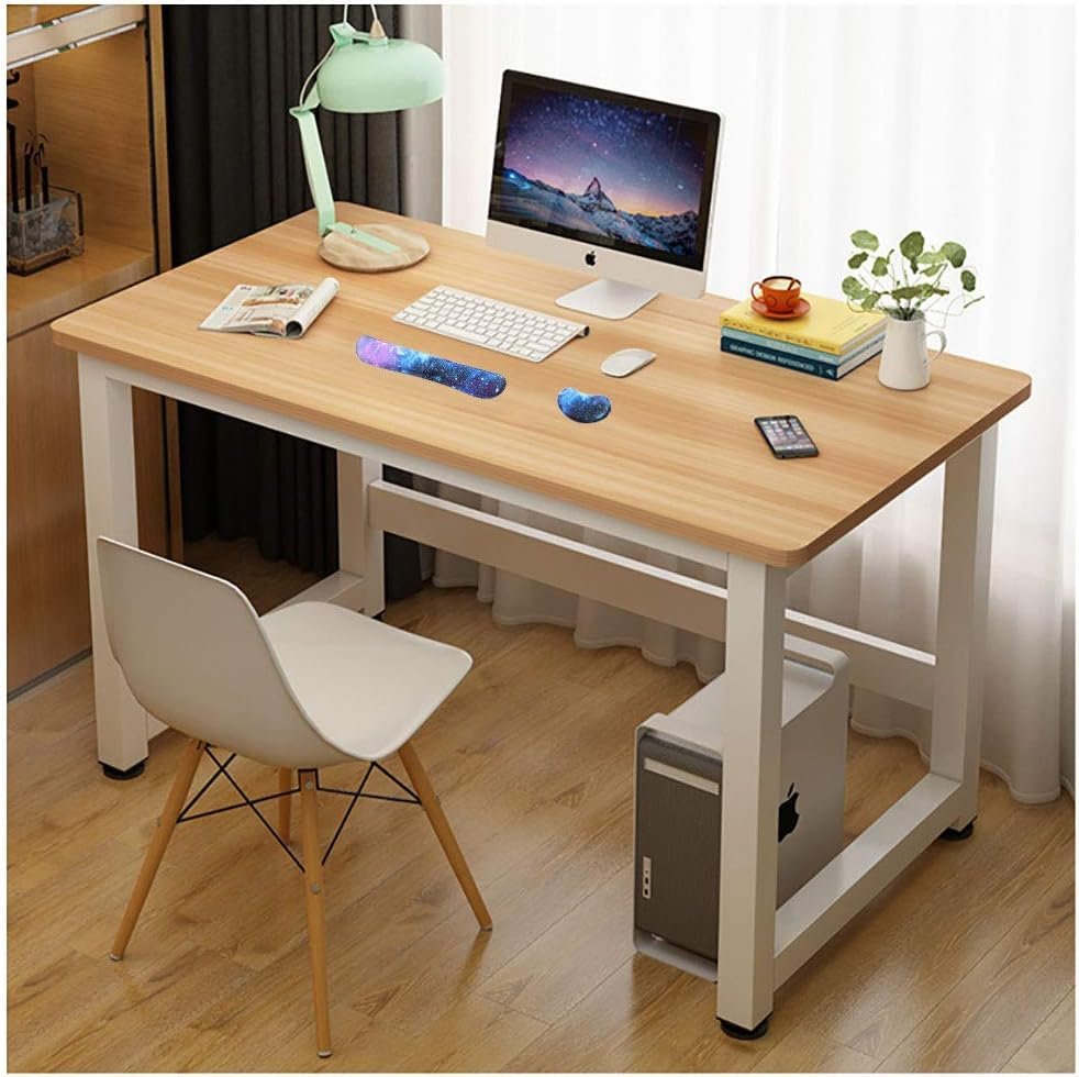 Wrist Rest for Computer Keyboard and Mouse Pad Support Memory Foam Set Easy Typing and Wrist Pain Relief Ergonomic Lightweight Anti-Skid Wrist Cushion for Office Gaming Laptop Mac (MPH-KM39)