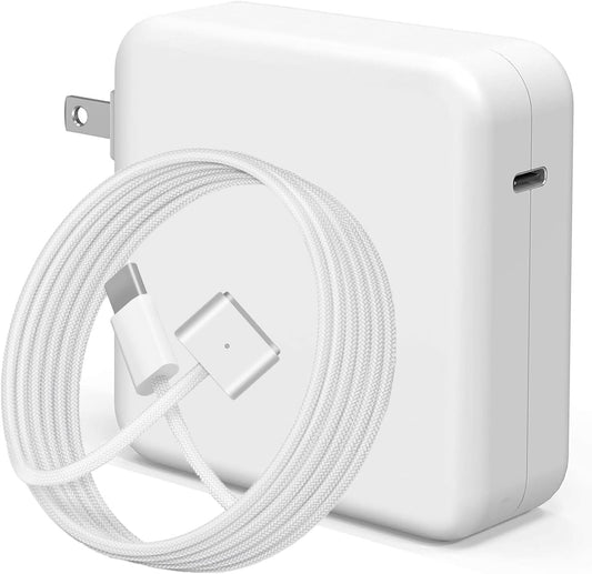 Charger for MacBook Air 15,13 Inch/Mac Book Pro14 Inch M4 M3 M2 M1 from 2025 2024 2023 2022 2021 70W USB-C to Mag 3 Power Adapter Include 6.6ft 5A USBC to Mag 3 Cable Original Quality