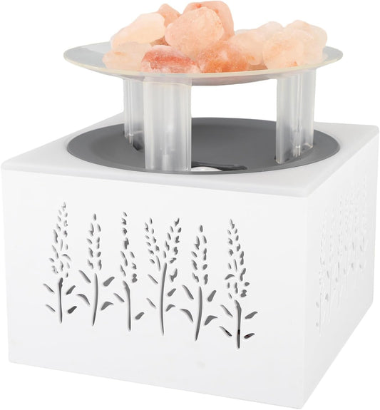 Fragrance Diffuser Desk Dehumidifier 3 in 1 Air Purifier with Colorfule Lamp Auto Shut Off Remote Control Cool Mist Aromatherapy Diffuser for Home Bedroom Smart Humidifier 400ml (EU Plug 100-240V)