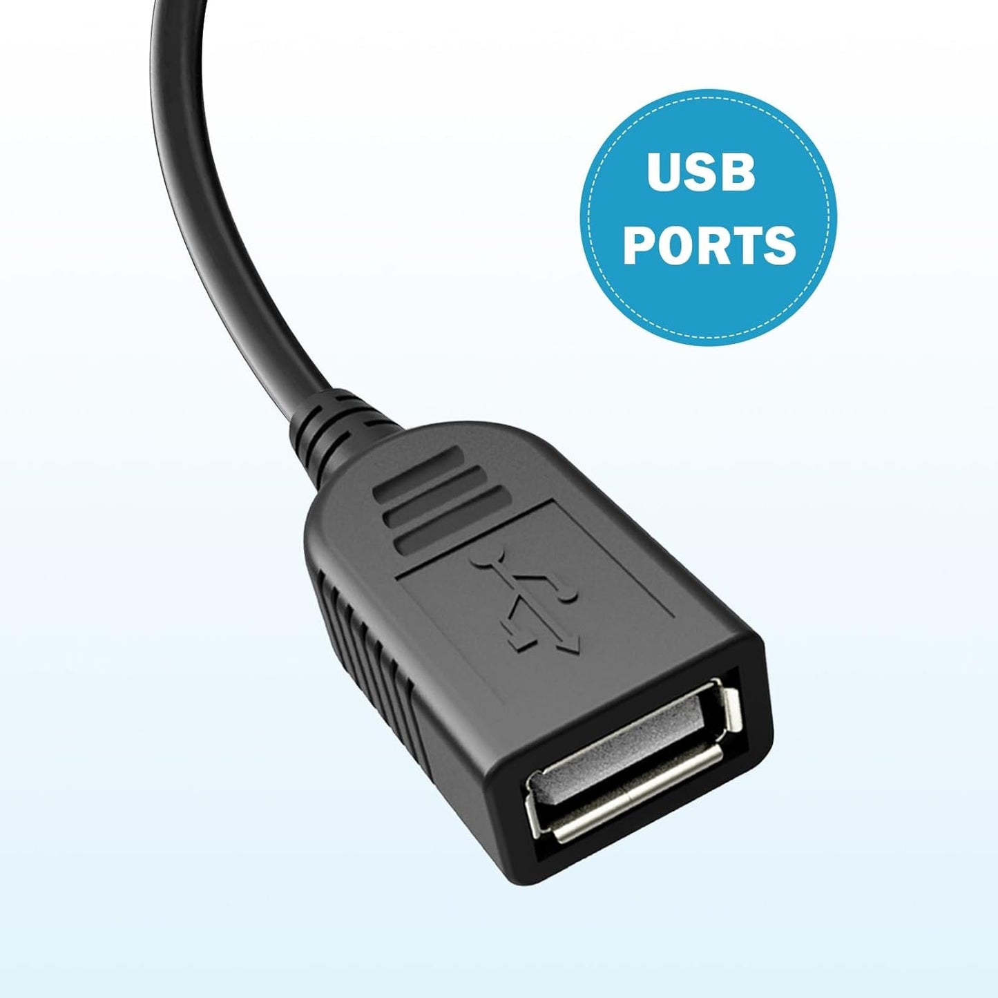 Rj11 To Usb Telephone Line Adapter, Rj11 6p4c Male To Usb Female Modem Converter, Used For Telephone Communication, Fax Machines, Modulation And Demodulation Adapters (Rj11 male to USB female30cm)