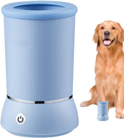Pet Paw Cleaning Device - Automatic Dog Paw Cleaner Cup, Portable Electronic Paw Cleaner | USB Rechargeable Paw Rinsing System, Pet Paw Hygiene Device Washing Machine for Big Dog and Cat Grooming