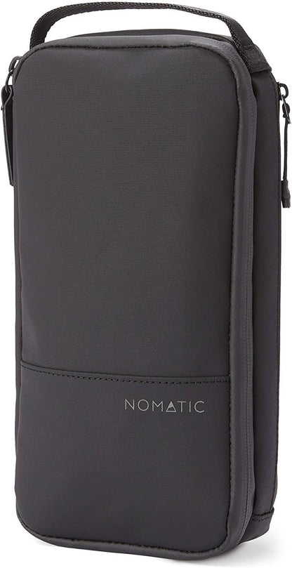 NOMATIC Toiletry Bag for Travel - Great for Travel Size Toiletries - Travel Essentials Wash Bag - Travel Makeup Bag, (Black), ãƒ–ãƒ©ãƒƒã‚¯, Toiletry Bag, Small V2