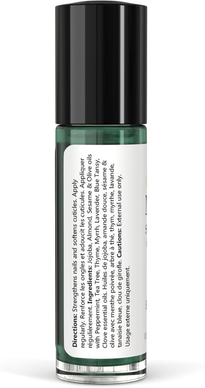 Isabella's Clearly NAIL and Cuticle Oil for Strong Nails and Soft Cuticles | Strengthening Roll On Nail Oil with Tea Tree, Jojoba and Blue Tansy to Repair and Nourish | Natural Essential Oil Blend