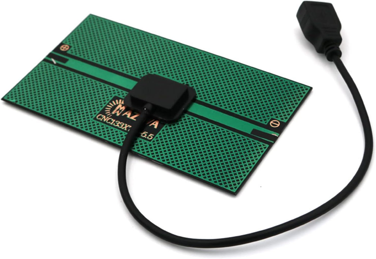 PUCHEN 300mA Portable Solar Phone Charger | 5.5V USB Solar Panel with 24% Efficiency | Waterproof & Lightweight | Compatible with Smartphones, Tablets & Small USB Devices