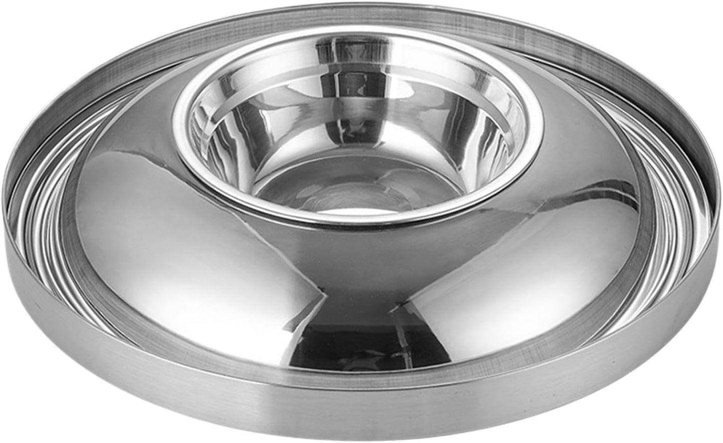Zuasdvnk Ciotola lenta per gatti, ciotola per cibo per mangiare lentamente, ciotola per cibo integrata con irrigazione lenta, ciotola per cuccioli con imbottitura in silicone antiscivolo