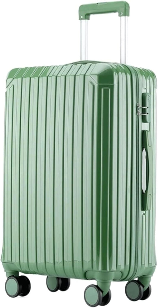 Suitcase Hardshell Lightweight Rolling Suitcase Portable Travel Trolley Case Large-Capacity Carry On Luggage with Security Combination Lock Fashion