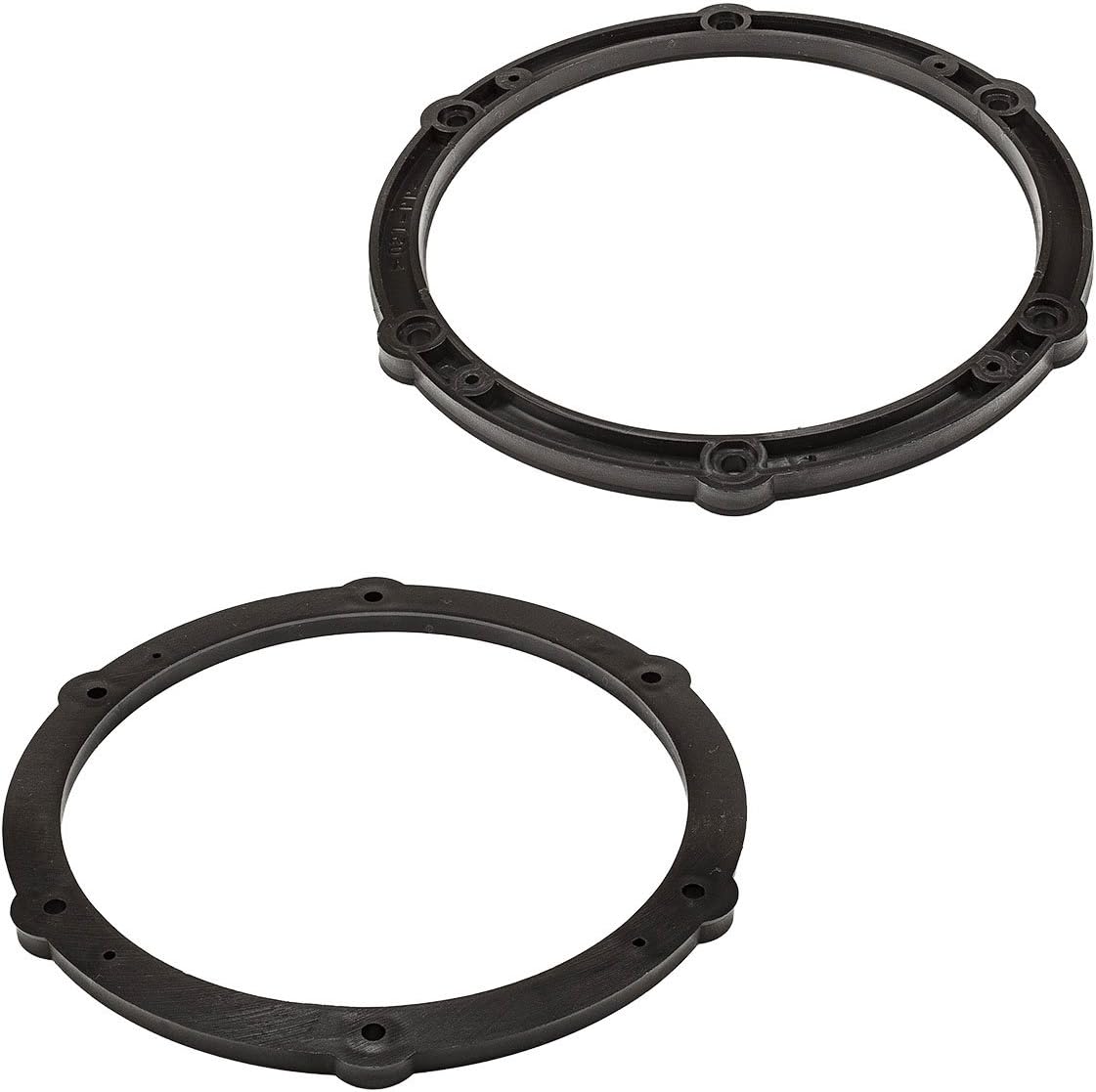 tomzz Audio 2808-013 Speaker Ring Adaptor Compatible with Citroen C1 C4 Jumpy Peugeot 107 208 308 Toyota Aygo ProAce Opel Vivaro 165mm