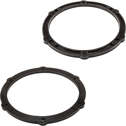 tomzz Audio 2808-013 Speaker Ring Adaptor Compatible with Citroen C1 C4 Jumpy Peugeot 107 208 308 Toyota Aygo ProAce Opel Vivaro 165mm