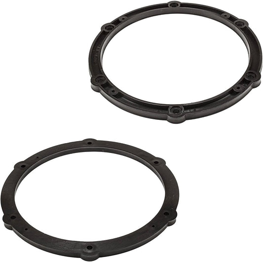 tomzz Audio 2808-013 Speaker Ring Adaptor Compatible with Citroen C1 C4 Jumpy Peugeot 107 208 308 Toyota Aygo ProAce Opel Vivaro 165mm