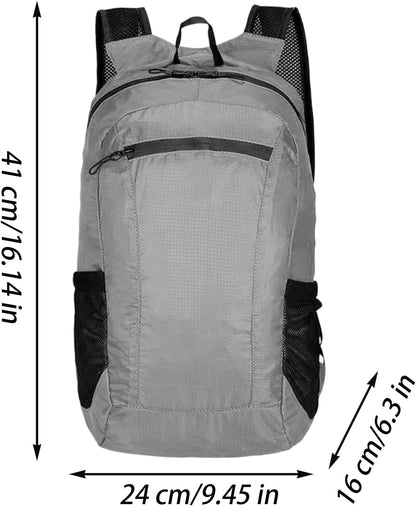 zwxqe Waterproof Travel Bag, 20L Lightweight Storage, Multipurpose Outdoor Gear for Running, Motorcycle Rides, Picnic Needs, and Fishing Trips with Comfort Fit
