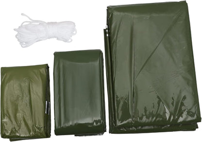 TOBBOMEY Emergency Thermal Survival Blanket for Outdoor Camping Lightweight Portable Sleeping Sack for Hiking and Travel Durable Easy to Store