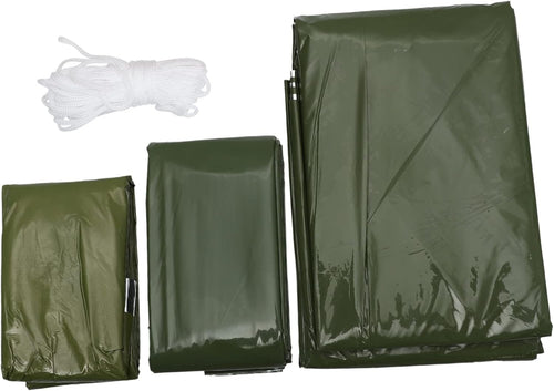 TOBBOMEY Emergency Thermal Survival Blanket for Outdoor Camping Lightweight Portable Sleeping Sack for Hiking and Travel Durable Easy to Store