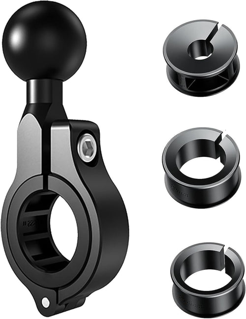 Aluminium 1" Handlebar Ball Adapters Compatible with Ram/iMESTOU Phone Mounts with 1" Ball Sockets