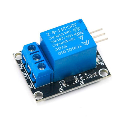 DAOKI 5 Pcs KY-019 5V 1 Channel Relay Module Board Shield for PIC AVR DSP ARM Arduino with Dupont Cable, 24AWG Wire