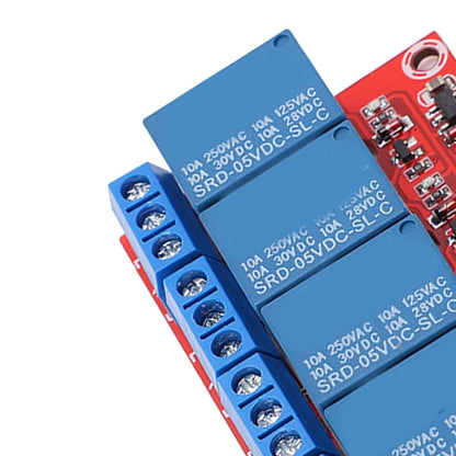 4 Channel Relay Module Infrared Remote Control Switch Set for Home Automation System (5V)