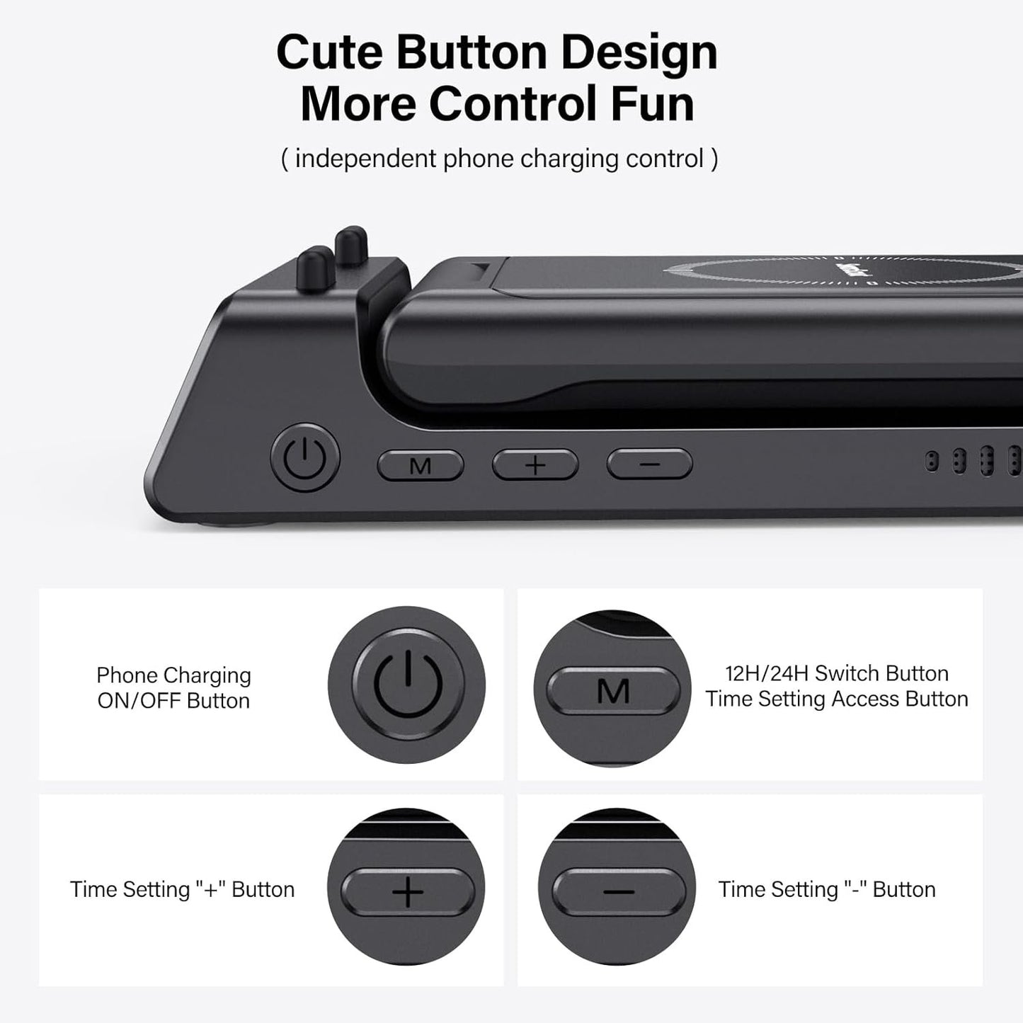 SwanScout 703G2 Wireless Charger for Google Watch 3/2, 4 in 1 Foldable Charging Station for Google Pixel 9 Pro/9 Pro XL/9/8 Pro/8A/8/7A/Fold/7/7 Pro/6/6 Pro, Pixel Buds Pro