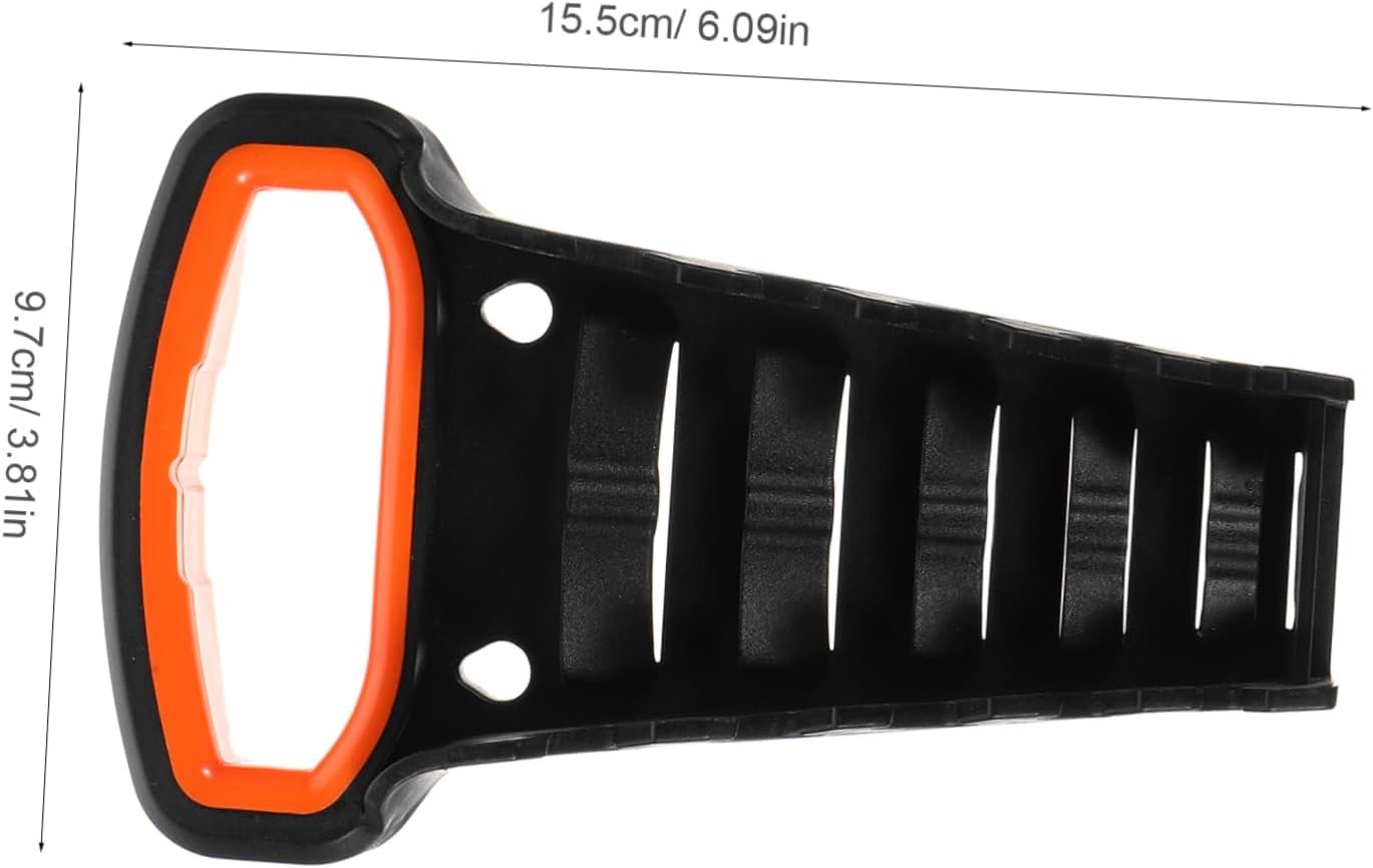 SHINEOFI 5 Wrench Organizer Slot Tool Holder for Mechanics DIY Projects Space Saving Wrench Stand Modular Rack for Efficient Workspace Organization