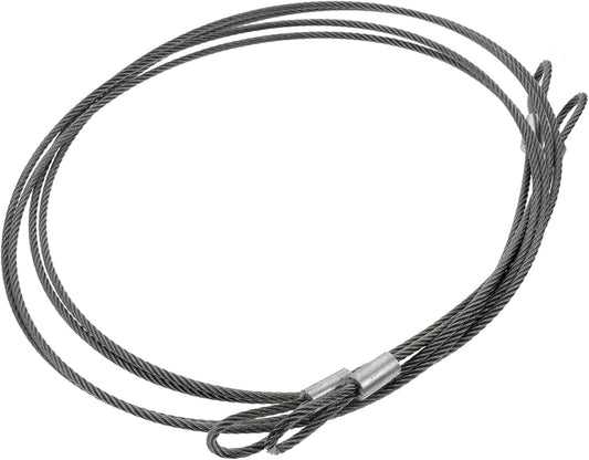 POPETPOP Compliant Travel Locks 2 Pack Braided Steel Coated Wire Rope Safety Cables for Luggage Security