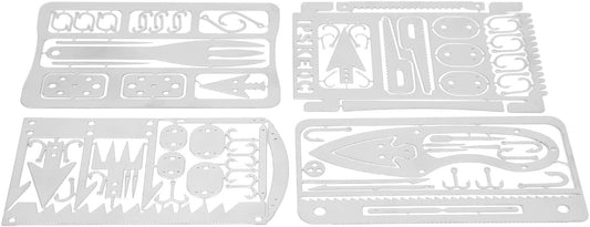 Emergency Preparedness Items, Clever Combination Camping Survival Kits Preservative Survival Card for Emergency Survival Kits Travel Tools, and Hiking Kits