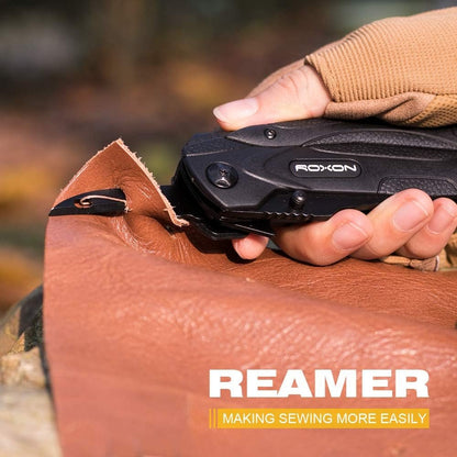 ROXON CM1349 Spark Survival Multitool Plier, 14-in-1 Multitools Folding Plier, Multipurpose Outdoor Survival Portable Multi Tool Set