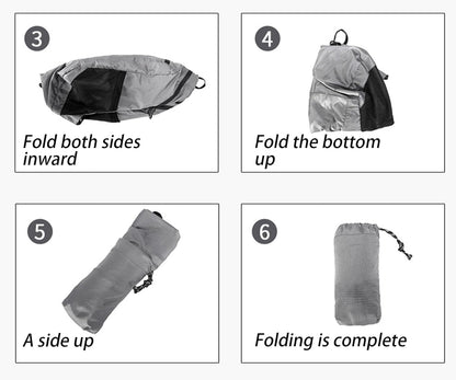 zwxqe Waterproof Travel Bag, 20L Lightweight Storage, Multipurpose Outdoor Gear for Running, Motorcycle Rides, Picnic Needs, and Fishing Trips with Comfort Fit
