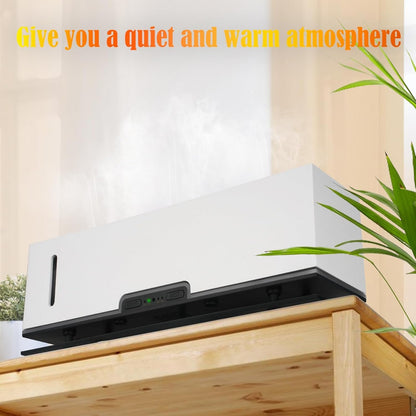 Diffuserlove Flame Diffuser Essential Oil Diffusers 200ml Aroma Diffusers for Bedroom Essential Oils Cool Flame Oil Diffuser (Size:9.8" L x 2.67" W x 3.5" H)