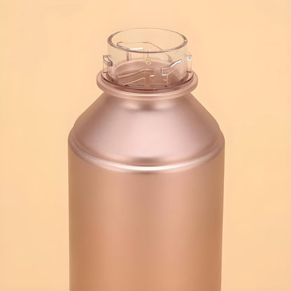 Premium Mist Spray Bottle - Continuous Fine Mist Water Sprayer for Hair Styling, Plants, Cleaning, Ironing, Salon & Skin Care - Refillable, Ergonomic Design, Rose Gold (200ml)