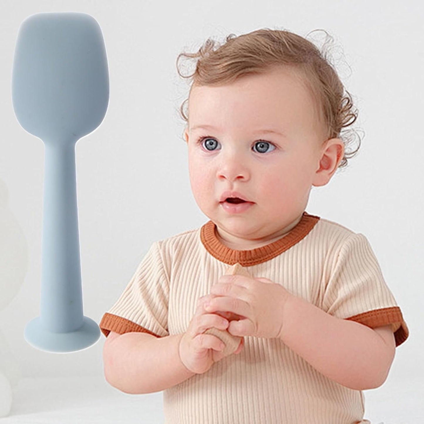 Baby Diaper Cream Spatula,Baby Diaper Spatula With Suction Base | Silicone Soft Paste Applicator For Rash And Butt Care, Nursery Bath Wipe Friendly Tool