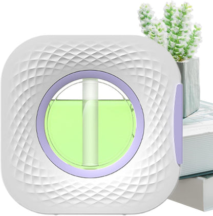 Automatic Aromatherapy Diffuser, Scent Air Machine, 3.94x3.94x1.18 inches Freshening Freshener, Aromatherapy Tool for Car, Pet Rooms, Living Room, Bathroom Use, Portable Fragrance